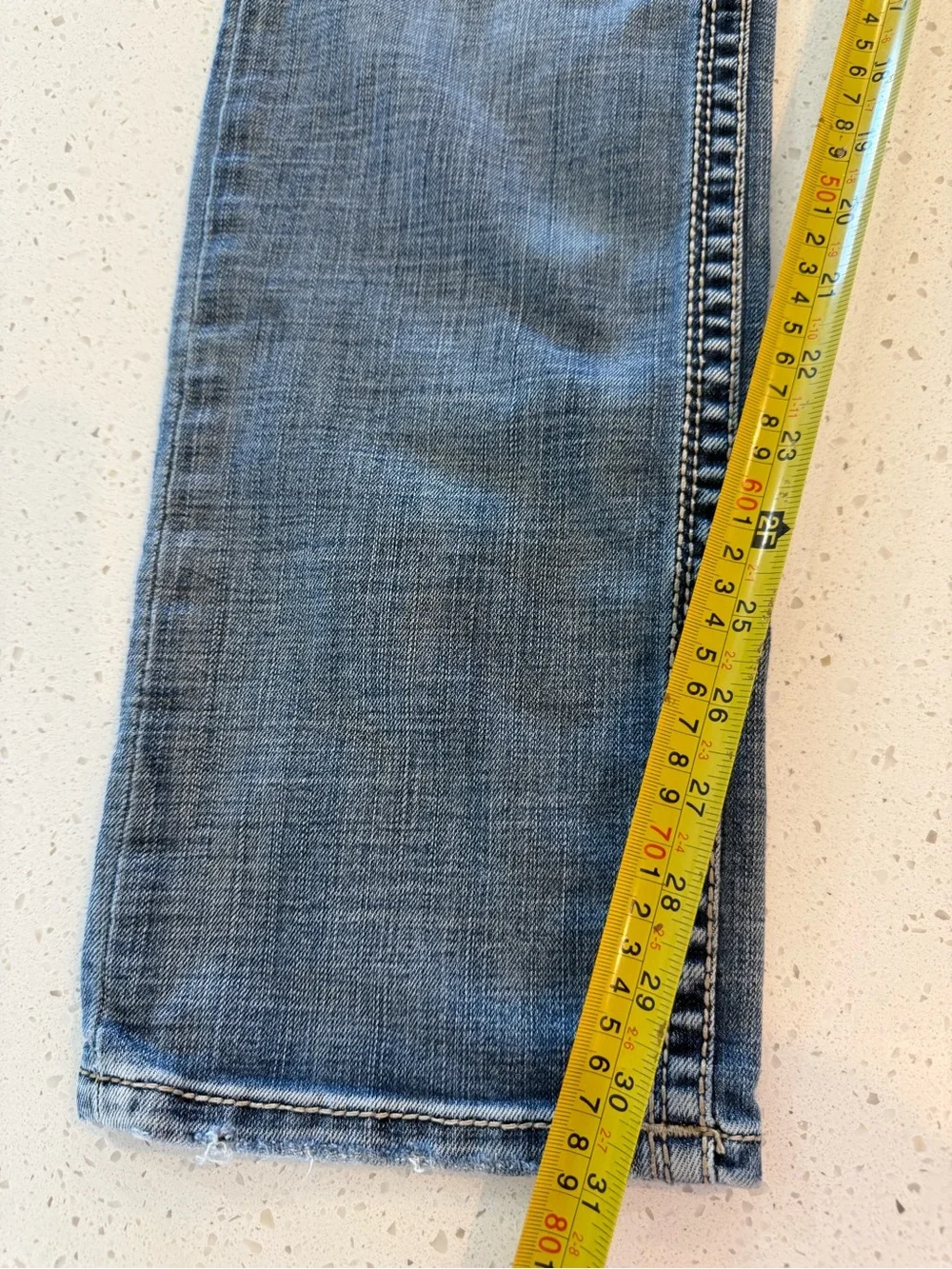 32R BKE Buckle Alec Straight Leg Jeans Men’s Blue Medium Wash Denim Pants Casual